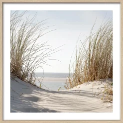 Clearance Gerahmtes Bild NORDIC BEACH Holzbilder|Bilder
