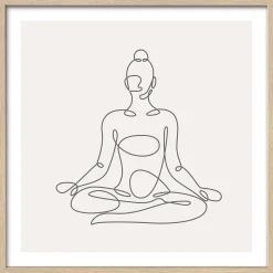 Best Gerahmtes Bild RELAX II Holzbilder