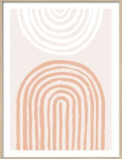 Clearance Gerahmtes Bild SHAPES OF THE Holzbilder