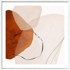 New Gerahmtes Bild SHAPES XI Holzbilder