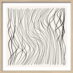 New Gerahmtes Bild SHAPES XII Holzbilder