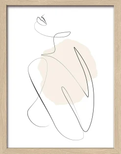 Discount Gerahmtes Bild SHAPES XII Holzbilder|Bilder