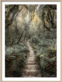 Sale Gerahmtes Bild THROUGH THE Holzbilder