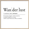 Best Gerahmtes Bild WANDERLUST Holzbilder|Bilder