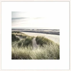 Outlet Gerahmtes-Bild DÜNEN Holzbilder|Bilder