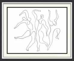 Outlet Gerahmtes-Bild ETUDE PUR MERCU Holzbilder|Bilder