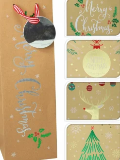 Geschenktasche KRAFT Geschenkpapier|Taschen & Börsen