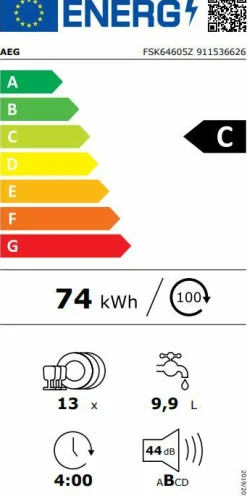 Outlet Geschirrspüler FSK64605Z Geschirrspüler|Geschirrspüler