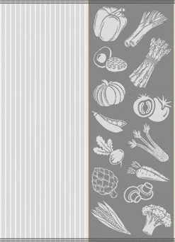 Clearance Geschirrtuch GEMÜSE Küchentextilien|Küchentextilien