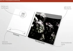 Sale Glasbild ARTISCHOCKEN I Glasbilder