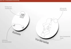 Online Glasbild FACE LINES III Glasbilder