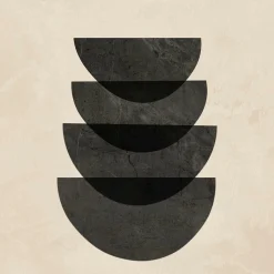 Glasbild GEOMETRIC SHAPES III Glasbilder