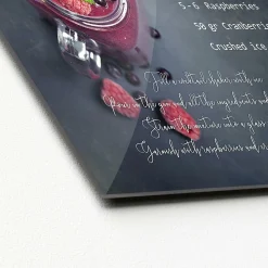 Glasbild HIMBEERE Glasbilder|Bilder