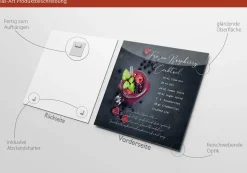 Glasbild HIMBEERE Glasbilder|Bilder