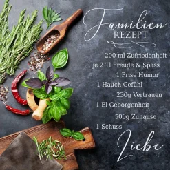 Online Glasbild KOCHKREATION III Glasbilder|Bilder