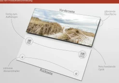 Discount Glasbild OCEAN VIEW III Glasbilder|Bilder