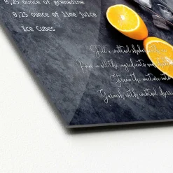 Glasbild ORANGE Glasbilder|Bilder