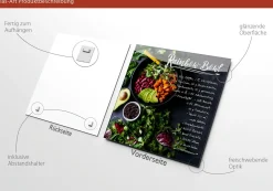 Sale Glasbild RAINBOW BOWL Glasbilder