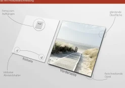 Glasbild SEEBLICK III Glasbilder