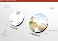 Hot Glasbild WILDER STRAND III Glasbilder|Bilder