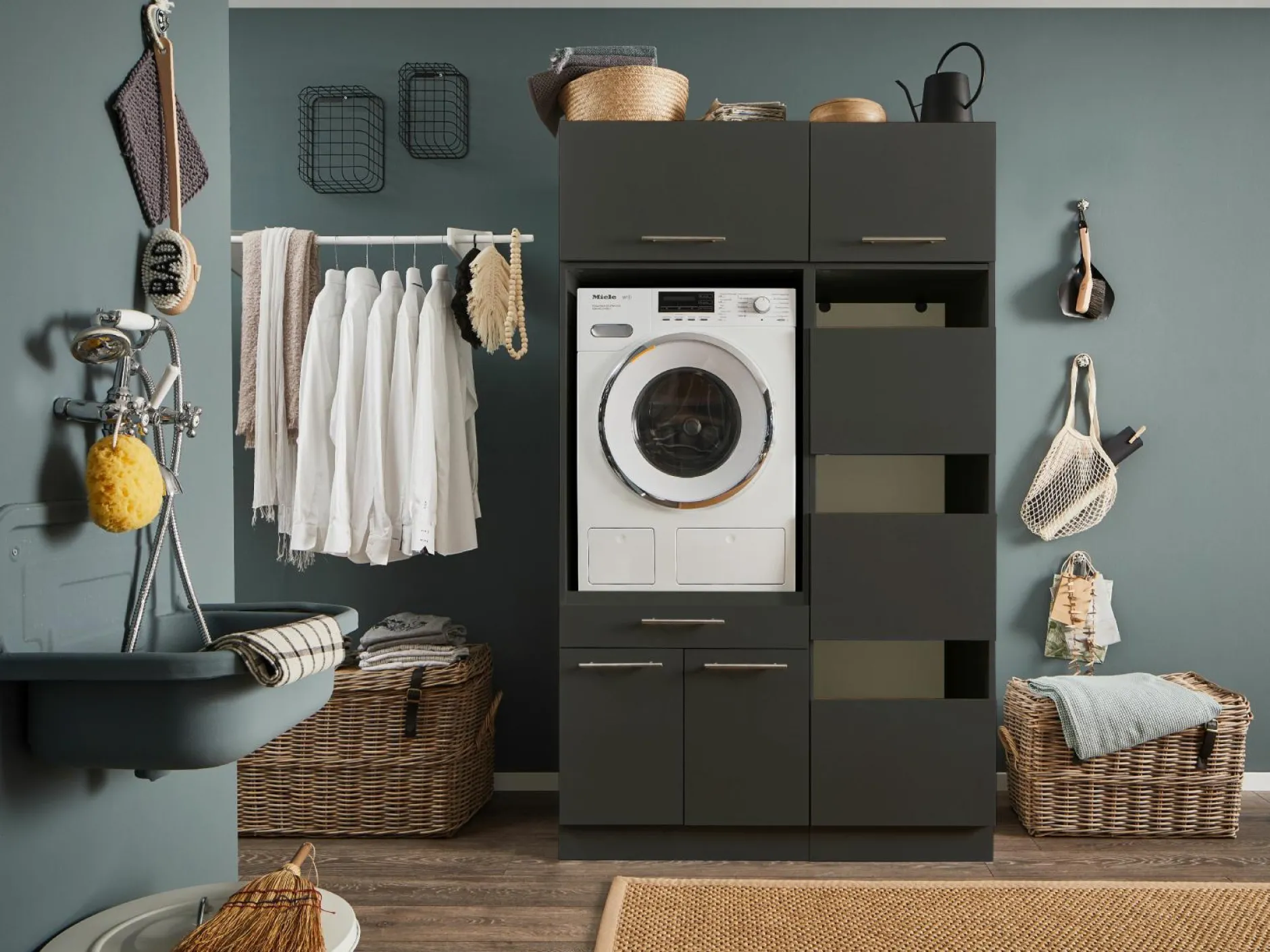 Best Hauswirtschaftsraum BANDA Hochschränke|Bad-Hochschränke