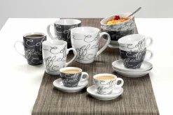 New Henkelbecher CORNELLO Geschirr|Gedeckter Tisch