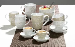 Online Henkelbecher CORNELLO Geschirr|Gedeckter Tisch