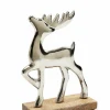 Online Hirsch auf Sockel Weihnachtsdekoration