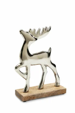 Online Hirsch auf Sockel Weihnachtsdekoration