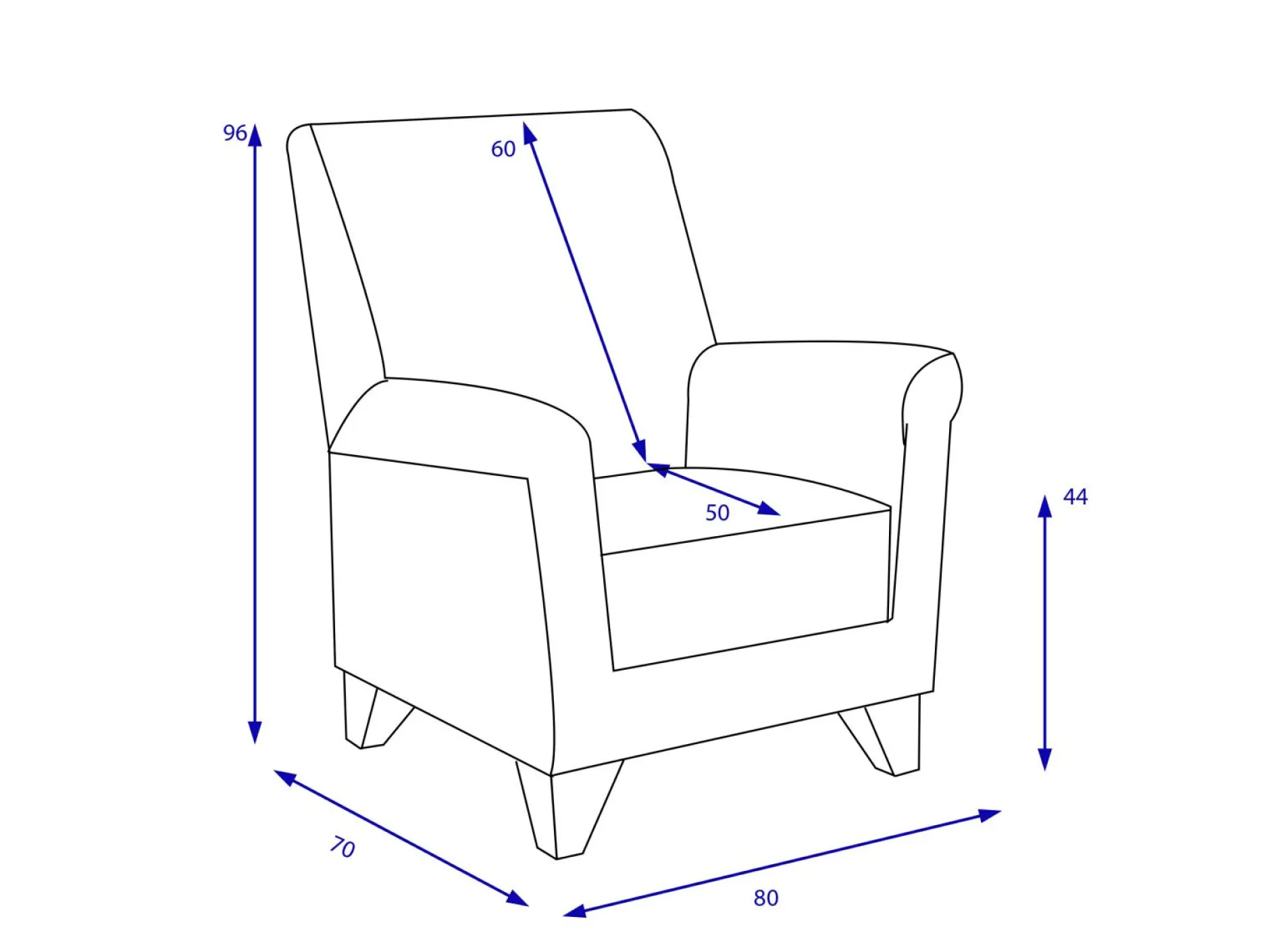 Sale Hochlehnsessel QUADRA Einzel- & Loungesessel