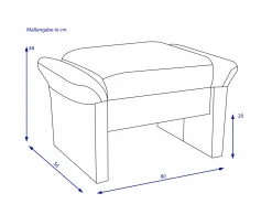 Outlet Hocker BODENSEE 1 Hocker|Hocker