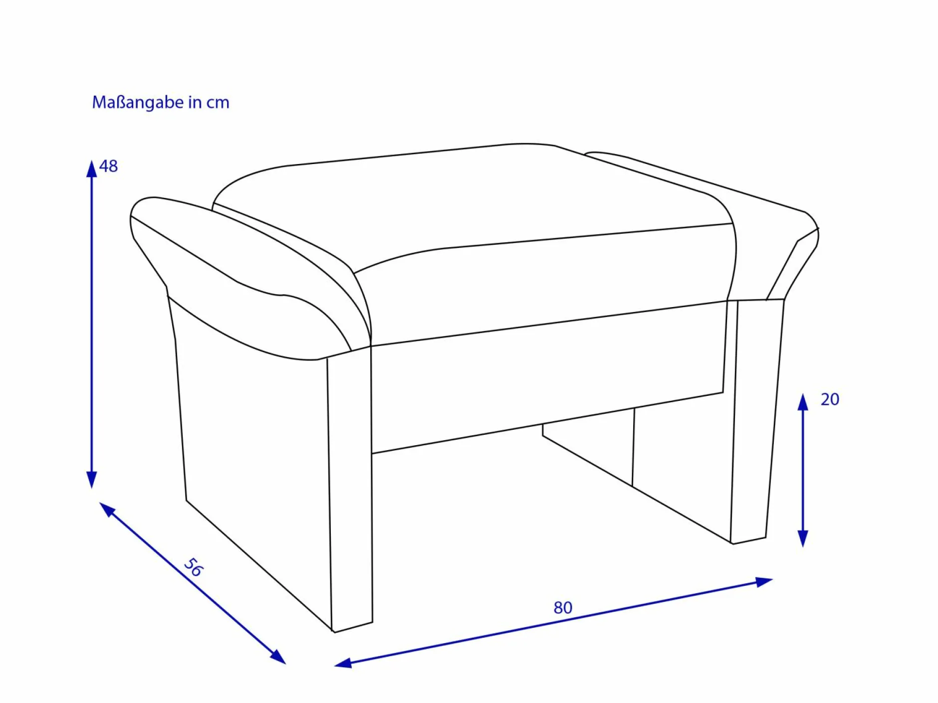 Outlet Hocker BODENSEE 1 Hocker|Hocker