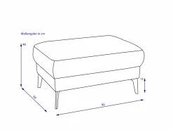 Sale Hocker KALIA Hocker & Sitzwürfel|Hocker