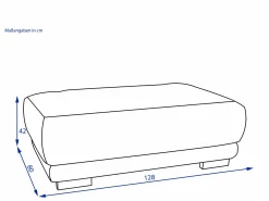 Clearance Hocker MILLA Hocker|Hocker