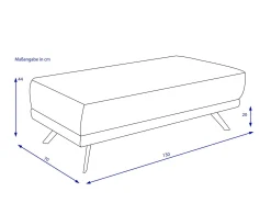 Discount Hocker XXL MAXINE Hocker & Sitzwürfel|Hocker