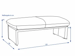 Outlet Hockerbank HARRIET Hocker|Hocker