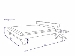 Sale Holzbett FACTORY BLOC Holzbetten