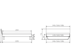 Outlet Holzbett ASTI Betten|Holzbetten