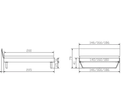 Online Holzbett ASTI Betten|Holzbetten
