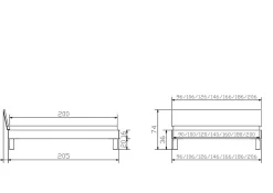 Online Holzbett FORTI Betten|Holzbetten