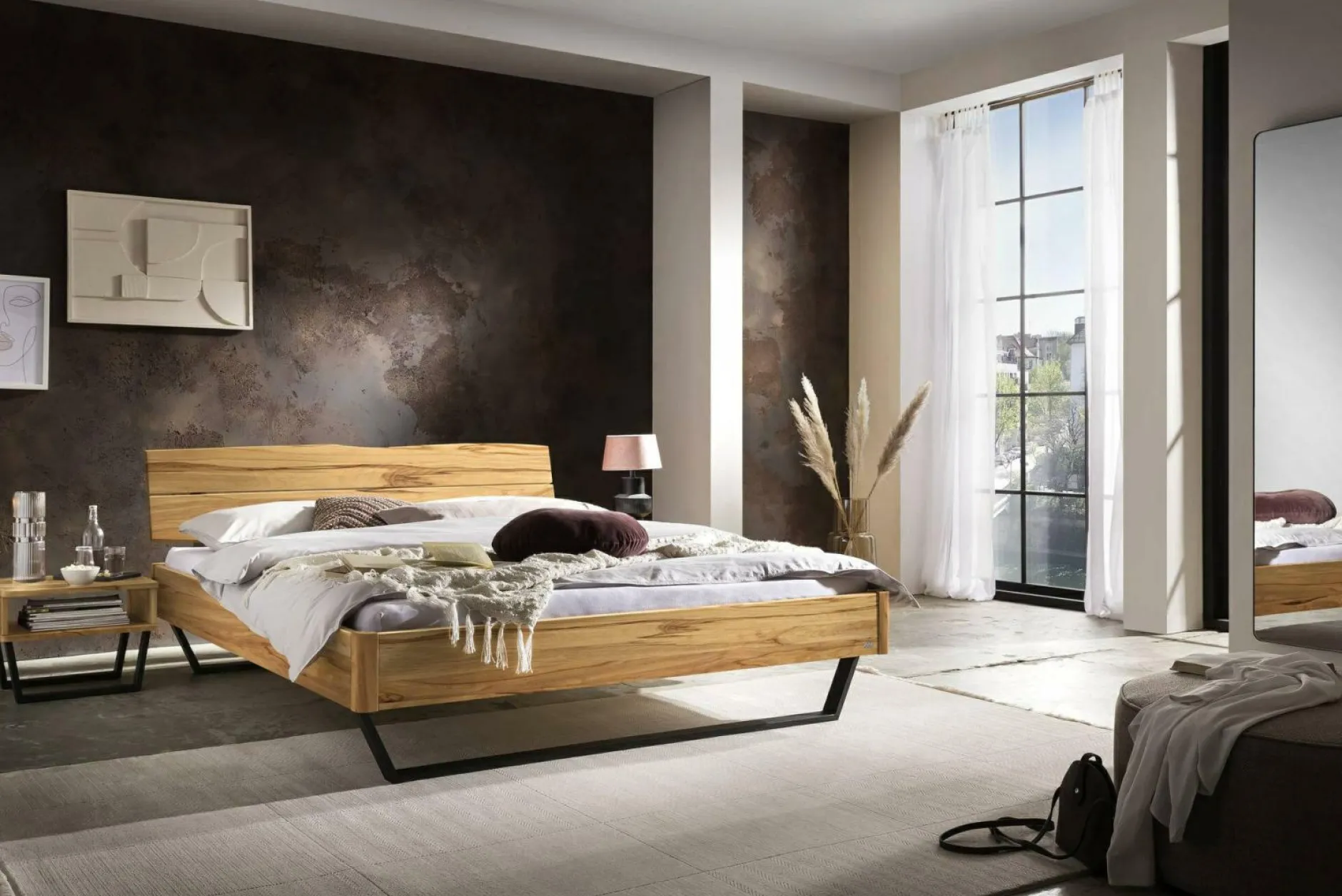 Sale Holzbett FOSSOLI Betten|Holzbetten