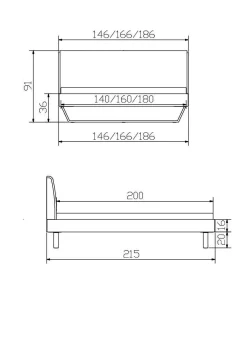 Sale Holzbett PIETRO Betten|Holzbetten