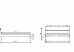 Outlet Holzbett ROCCO Betten|Holzbetten