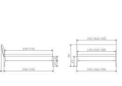 Holzbett SESTOLA Holzbetten