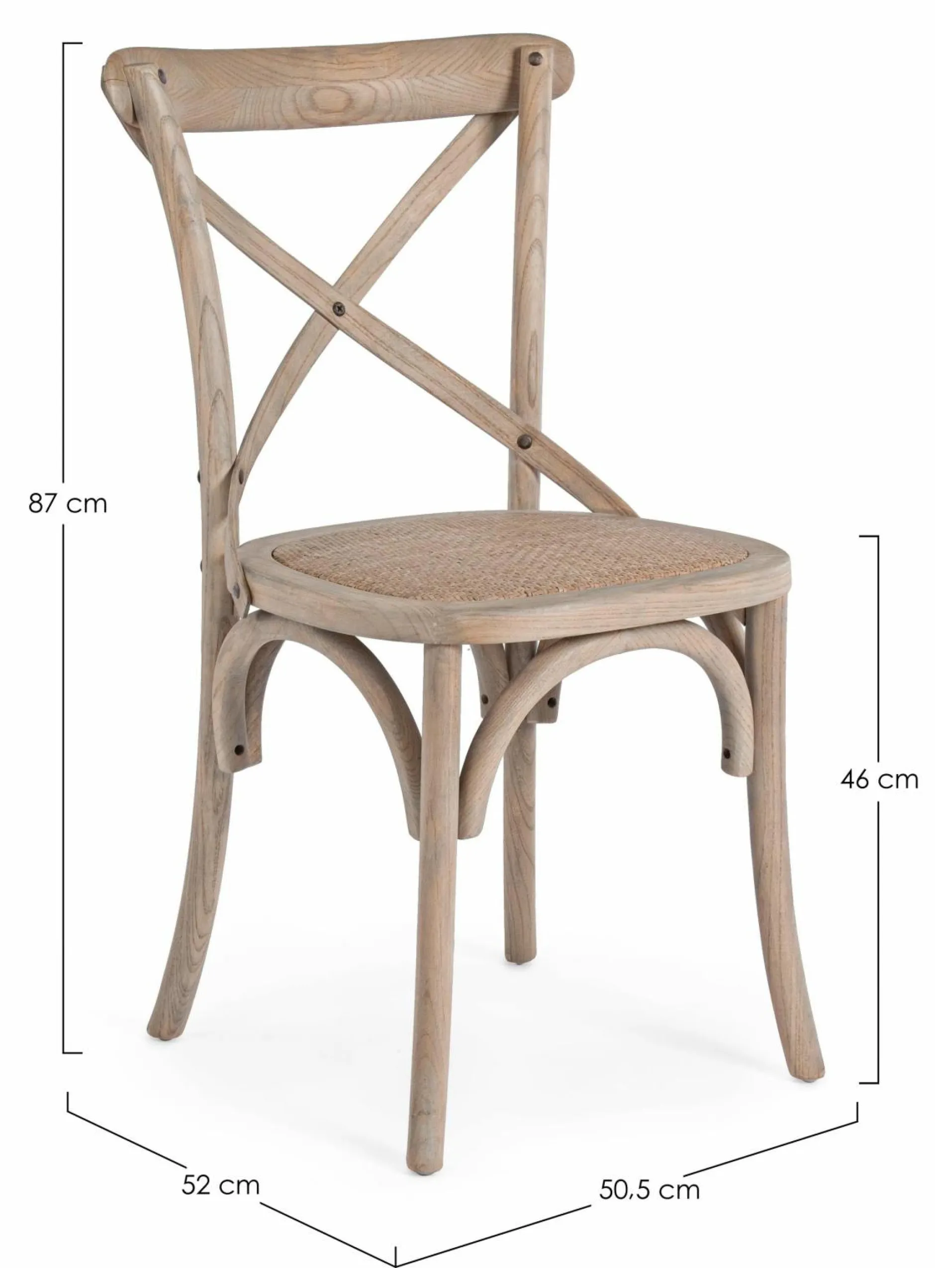 Outlet Holzstuhl CROSS Holzstühle