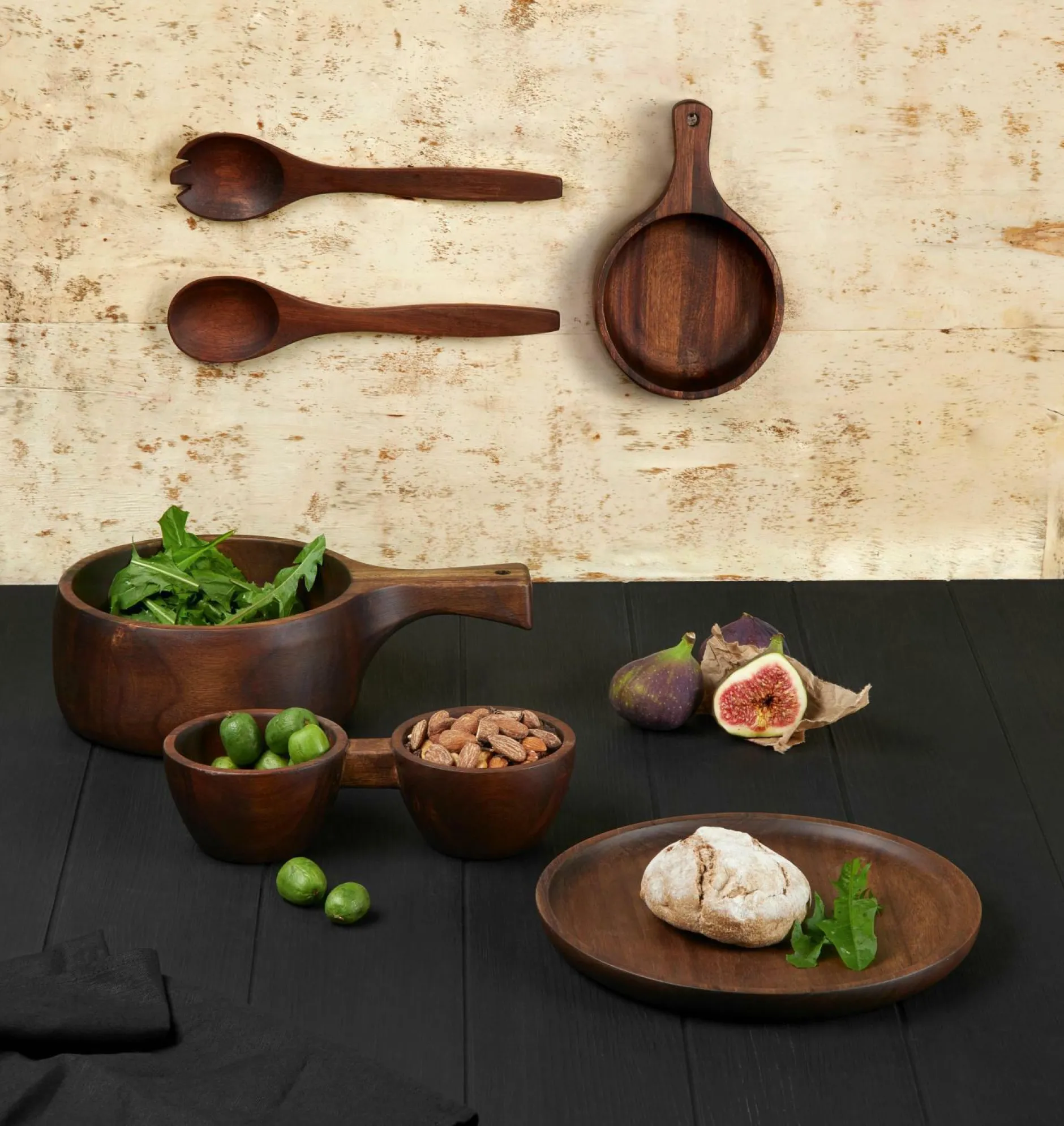 Holzteller WOOD Tabletts|Tabletts & Untersetzer