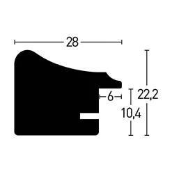 Holz-Wechselrahmen derby Bilderrahmen