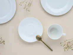 New Kaffeeobertasse FLEUR ROYAL Geschirr|Gedeckter Tisch