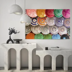 Hot Keilrahmenbild COLORFUL World Keilrahmenbilder