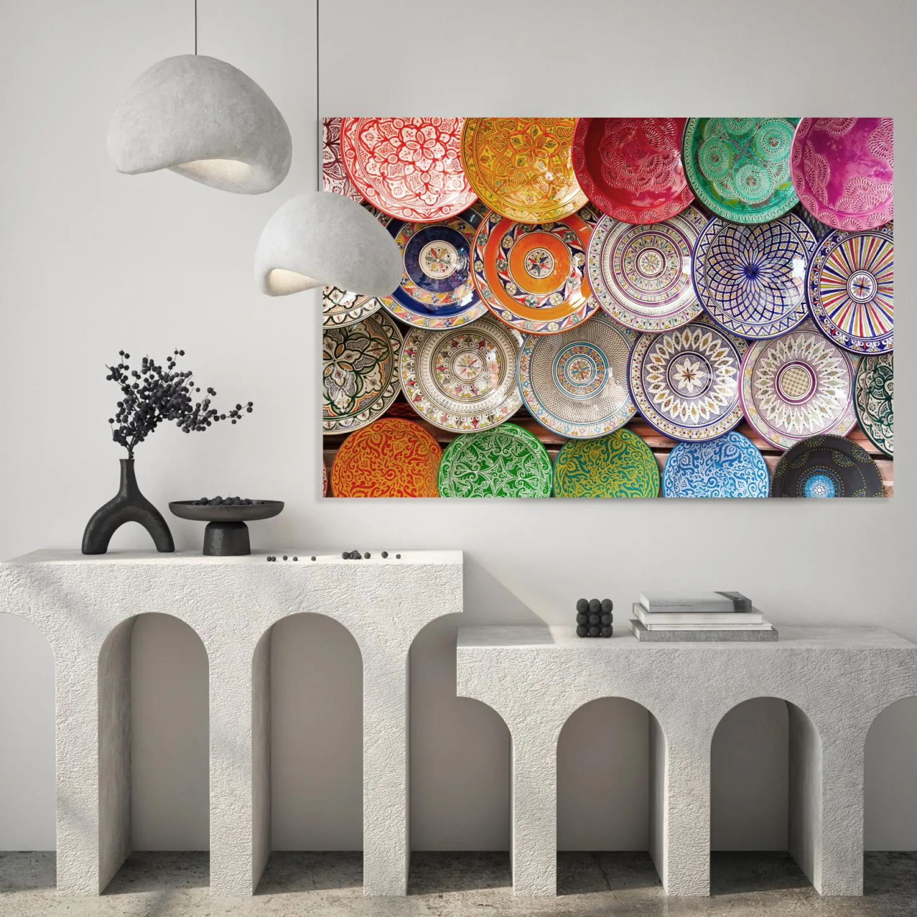 Hot Keilrahmenbild COLORFUL World Keilrahmenbilder